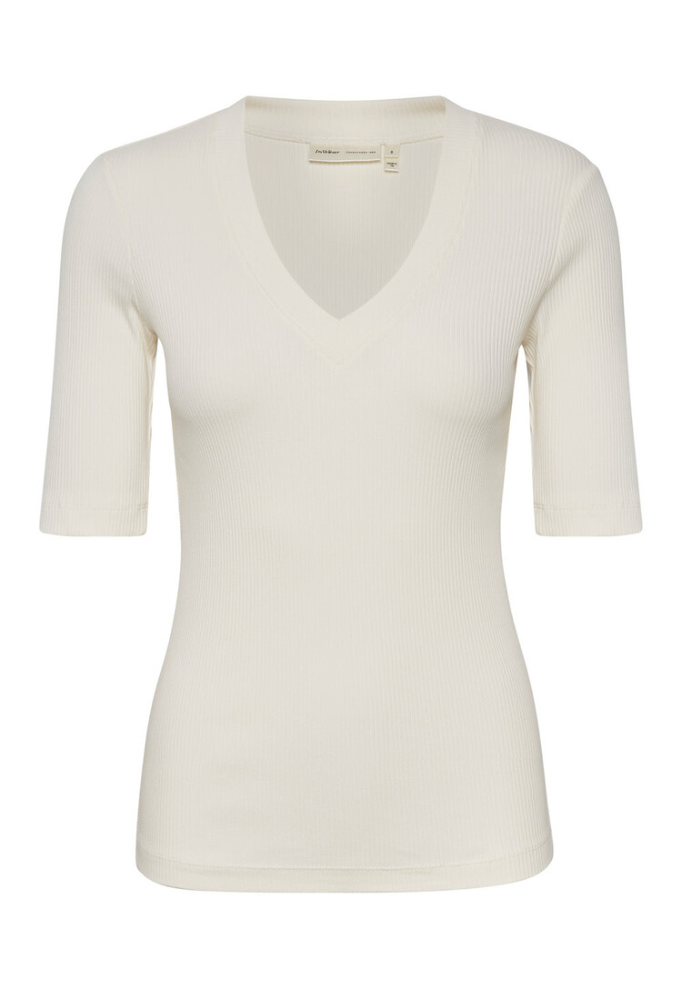 InWear Dagnal V-Neck T-Shirt Whisper White
