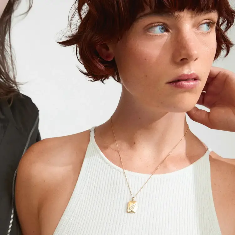 Pilgrim Jewellery VIRGO Zodiac Sign Necklace