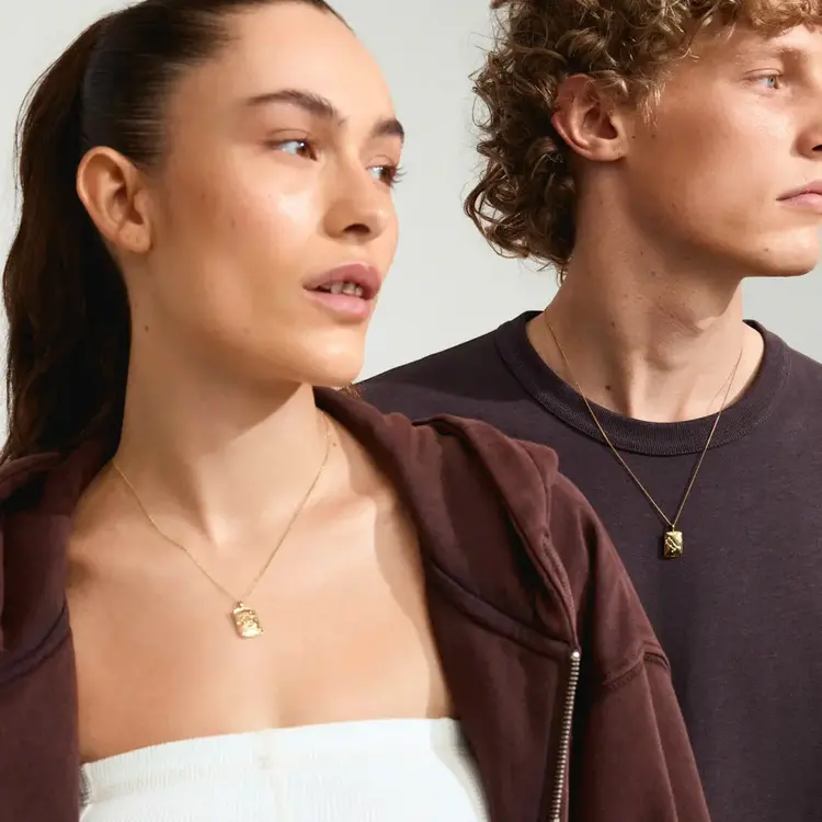 Pilgrim Jewellery GEMINI Zodiac Sign Necklace