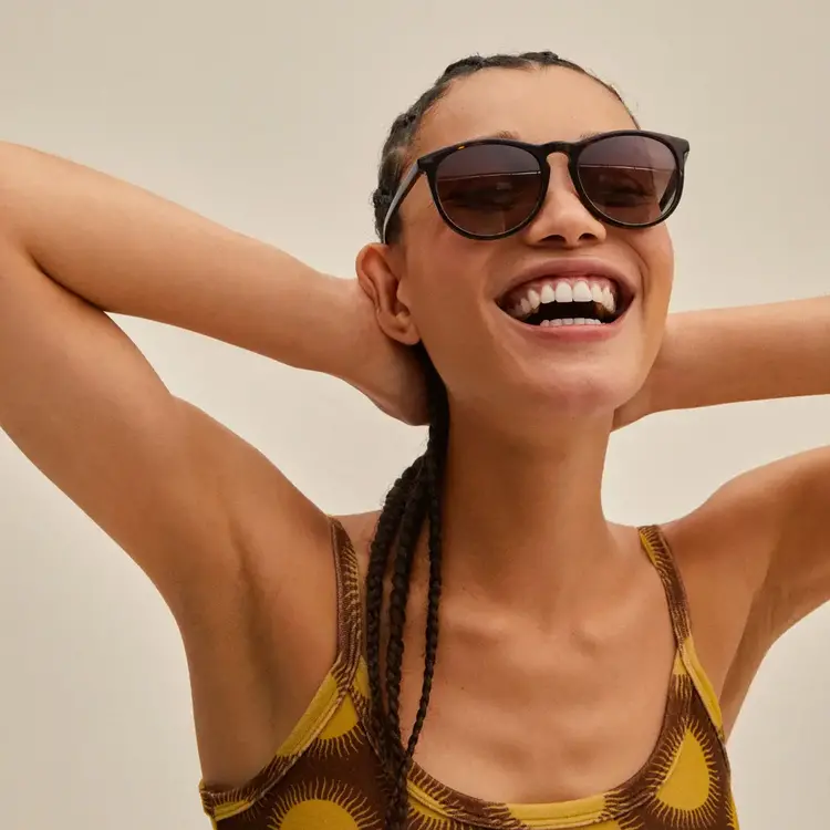 Pilgrim Jewellery SAHARA Recycled Sunglasses Tortoise Brown