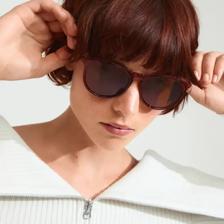 Pilgrim Jewellery VANILLE Sunglasses Brown/Gold