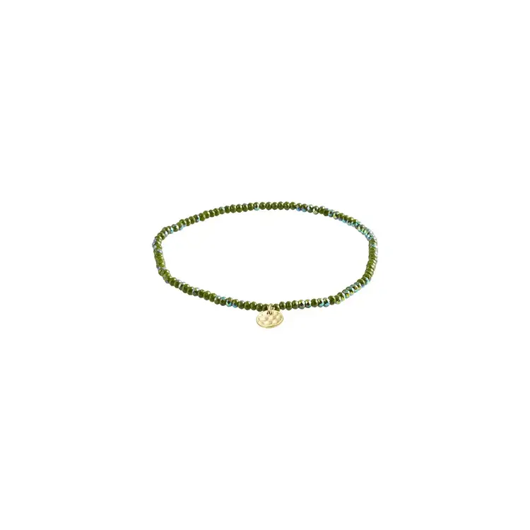 Pilgrim Jewellery INDIE Bracelet Khaki Green