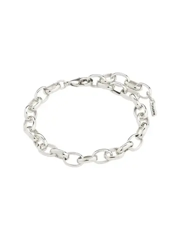Pilgrim Jewellery CHARM Cable Chain Bracelet Silver