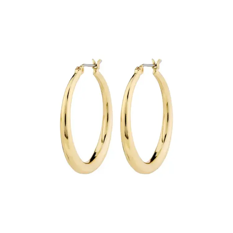 Pilgrim Jewellery JORUN Hoop Earrings Gold