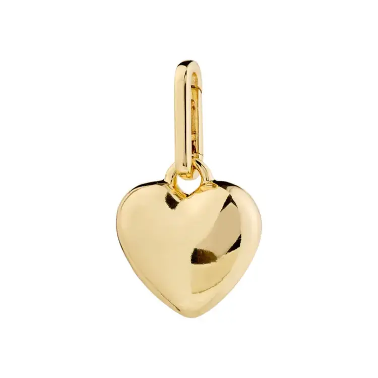 Pilgrim Jewellery CHARM Full Heart Pendant Gold