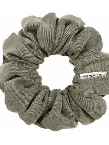 Chelsea King Luxe Olive Scrunchie Classic