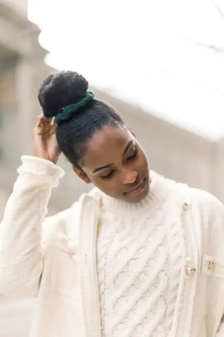 Chelsea King Windsor Knit Hunter Scrunchie Classic