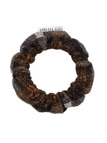 Chelsea King Park Ave Holmes Check Scrunchie Petite