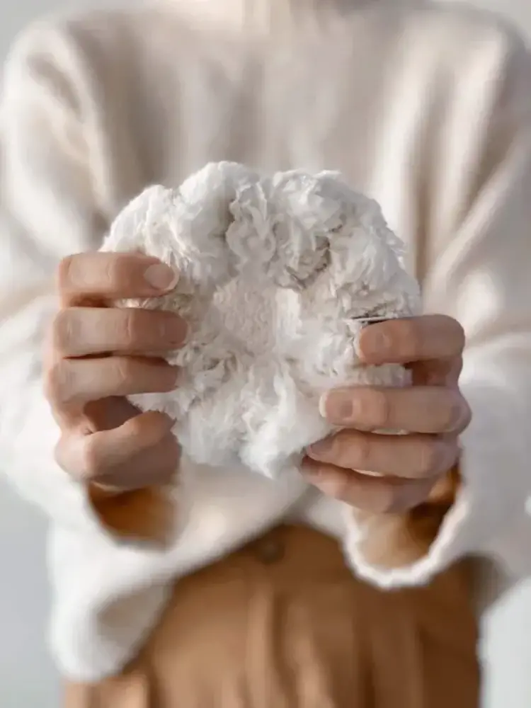 Chelsea King Fur Aspen Scrunchie Classic