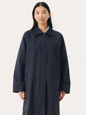 Part Two Ettie Coat Dark Navy