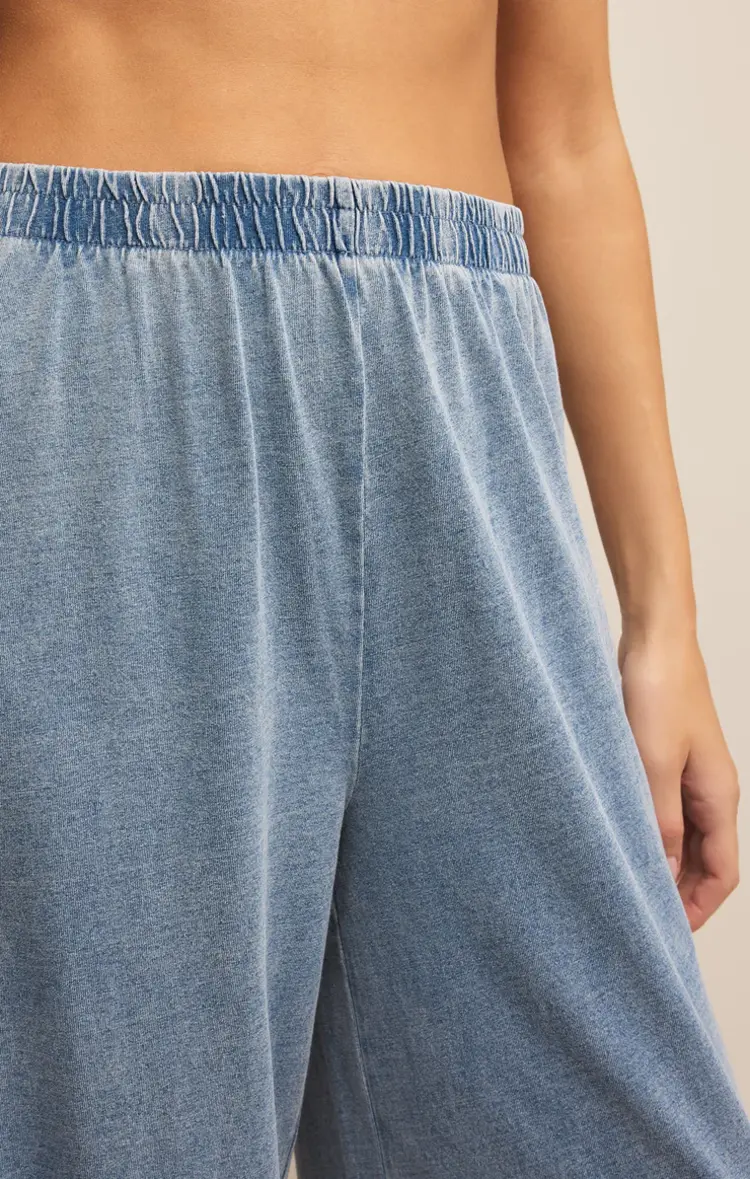 ZSupply SCOUT Jersey Denim Pant Medium Indigo