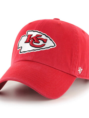 47 Brand NFL 47 Clean Up Cap Kansas City Chiefs
