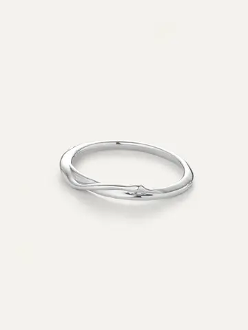 Jenny Bird Colette Bangle Silver