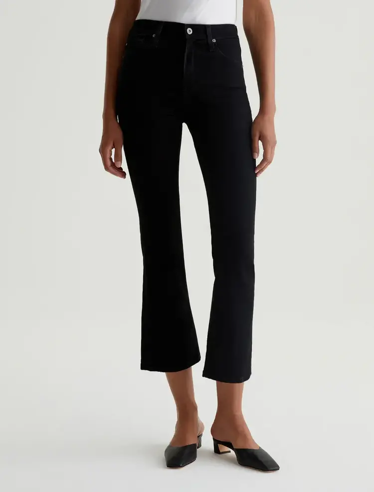 AG Denim Farrah Mid Rise Boot Crop - Alchemy