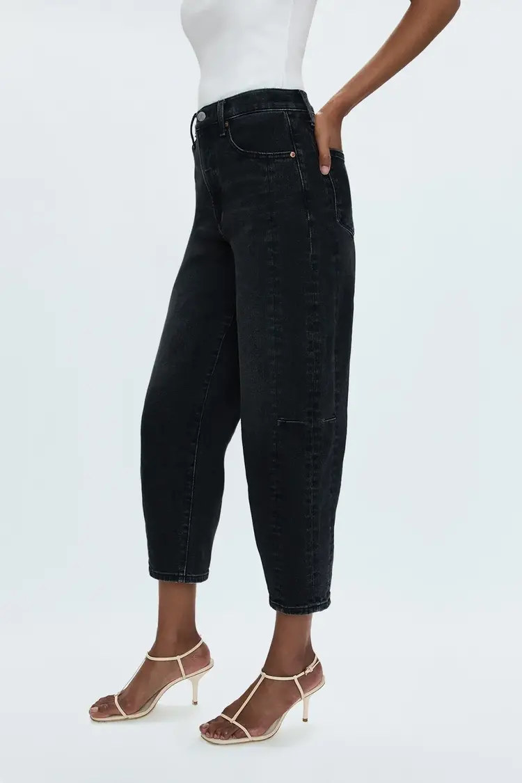 Pistola Eli High Rise Arched Leg Pant - Dark Midnight