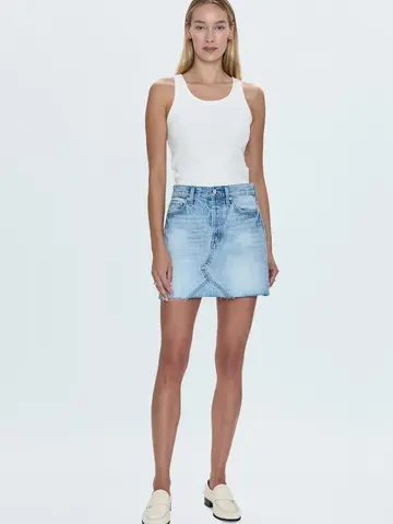 Pistola Kat High Rise Vintage Skirt - Academia