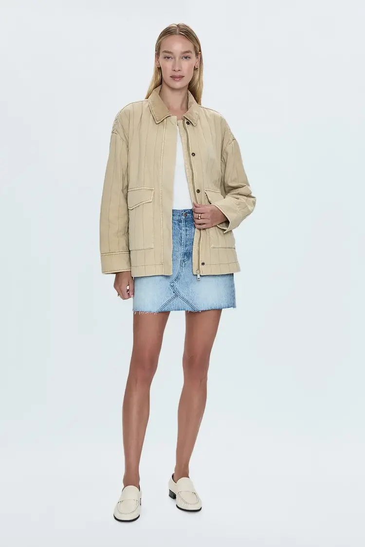 Pistola Kat High Rise Vintage Skirt - Academia