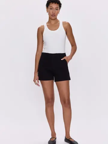 Pistola Marissa High Rise Utility Short -  Noir