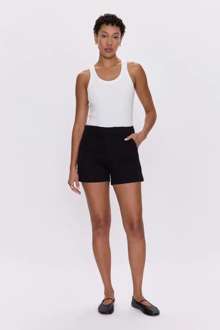 Pistola Marissa High Rise Utility Short - Noir