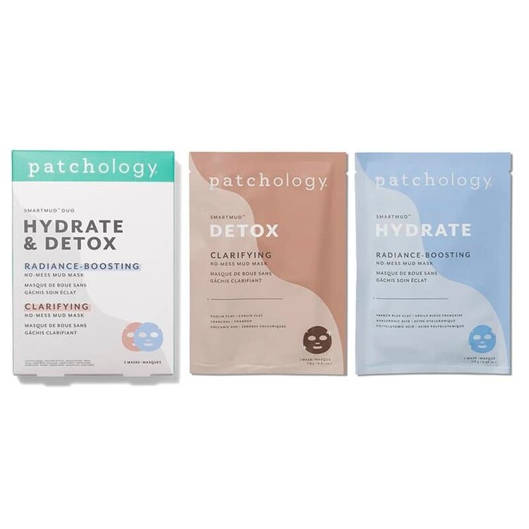 Patchology Mud Mask Duo Hydrating/Detox