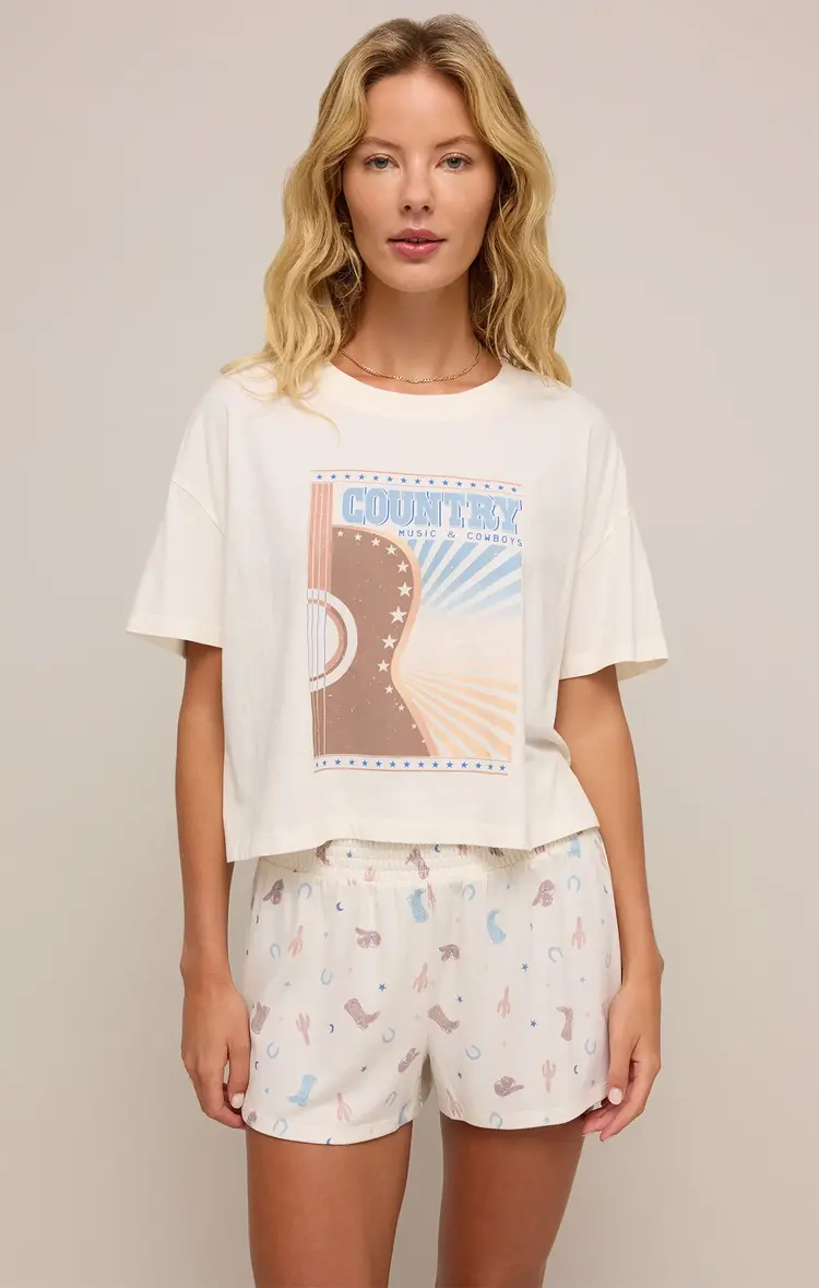 ZSupply Country Music Tee Sea Salt