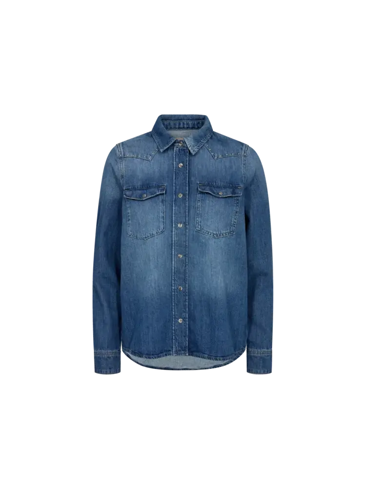 Mos Mosh MMElvira Nalin Shirt Blue