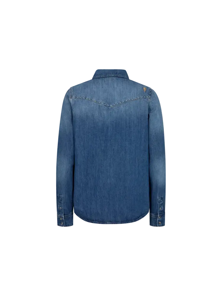 Mos Mosh MMElvira Nalin Shirt Blue