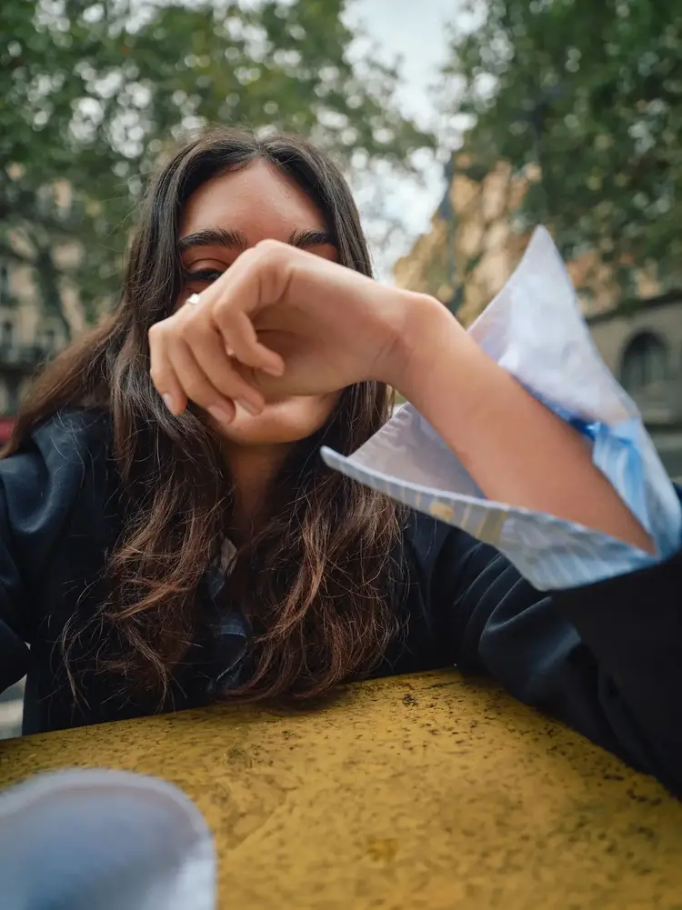 Mos Mosh MMAnine Lea Blazer Salute Navy