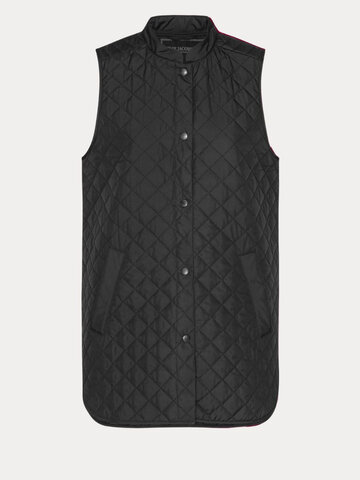 Ilse Jacobsen Short Quilted Vest Black