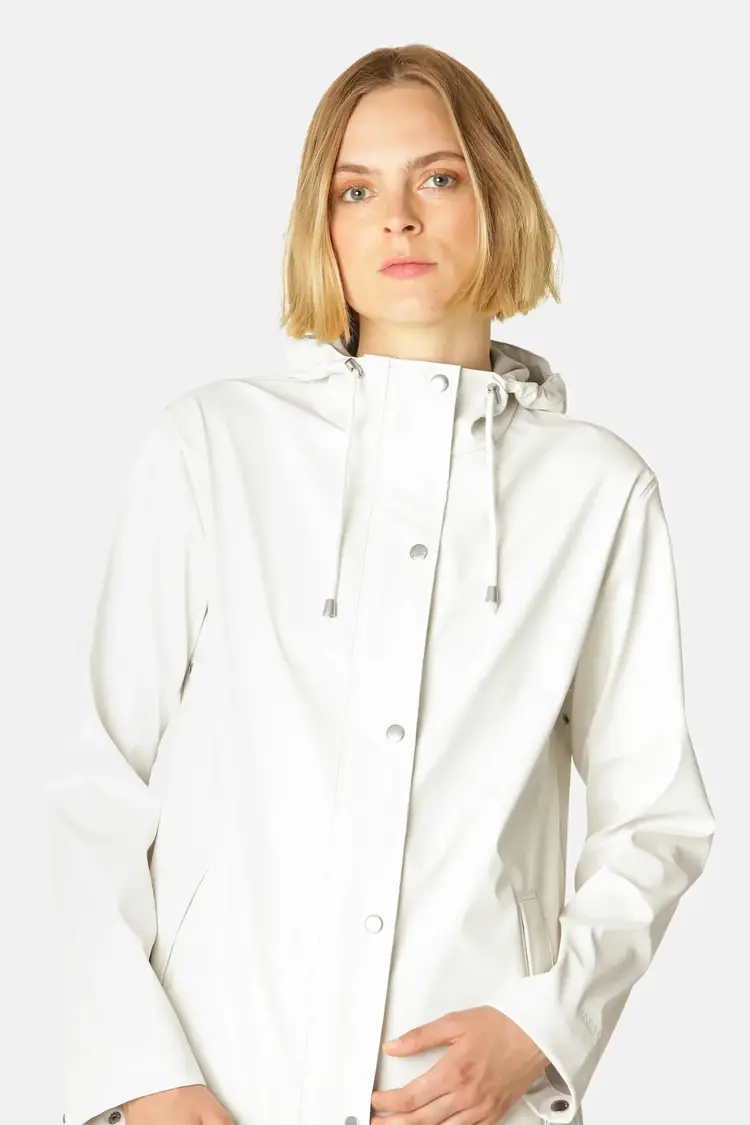 Ilse Jacobsen Rain Jacket Milk Creme