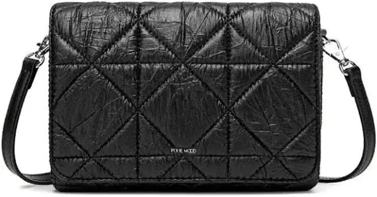 Pixie Mood GIANNA Crossbody Black Quilted