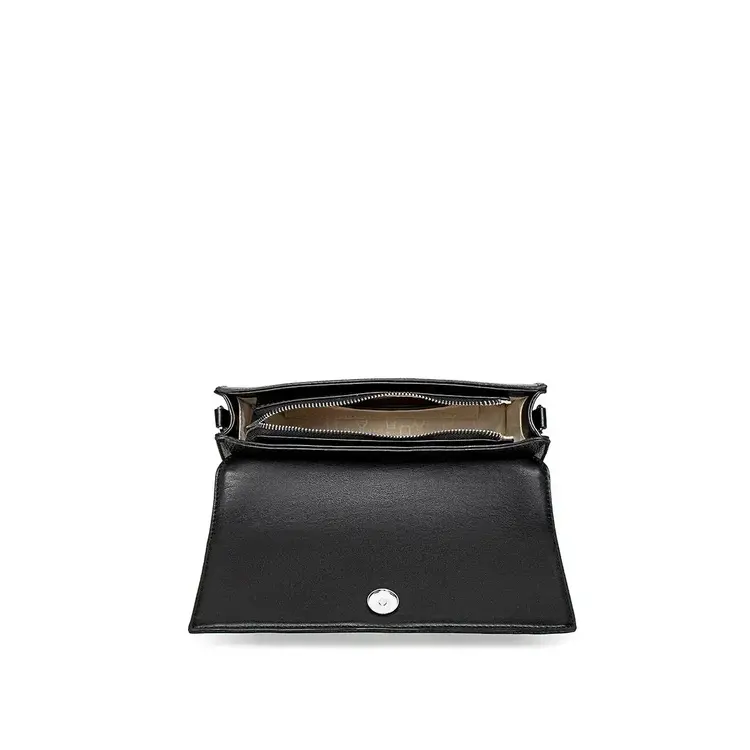Pixie Mood KRISTA Shoulder Bag Black Pebbled