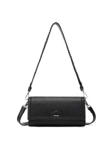 Pixie Mood KRISTA Shoulder Bag Black Pebbled