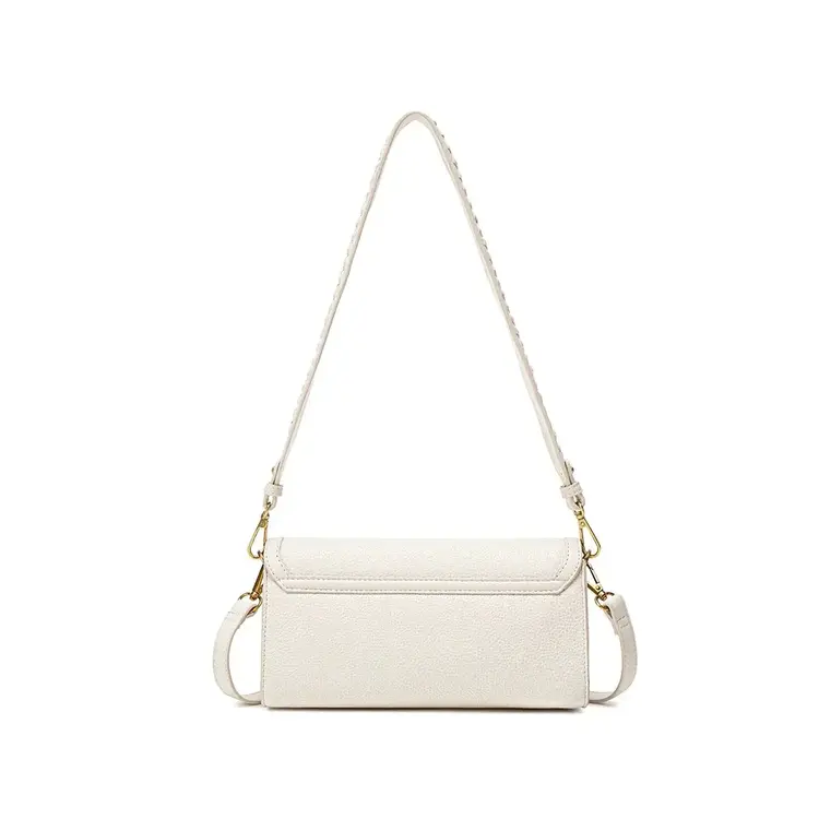 Pixie Mood KRISTA Shoulder Bag Coconut Cream Pebbled