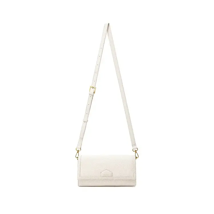 Pixie Mood KRISTA Shoulder Bag Coconut Cream Pebbled