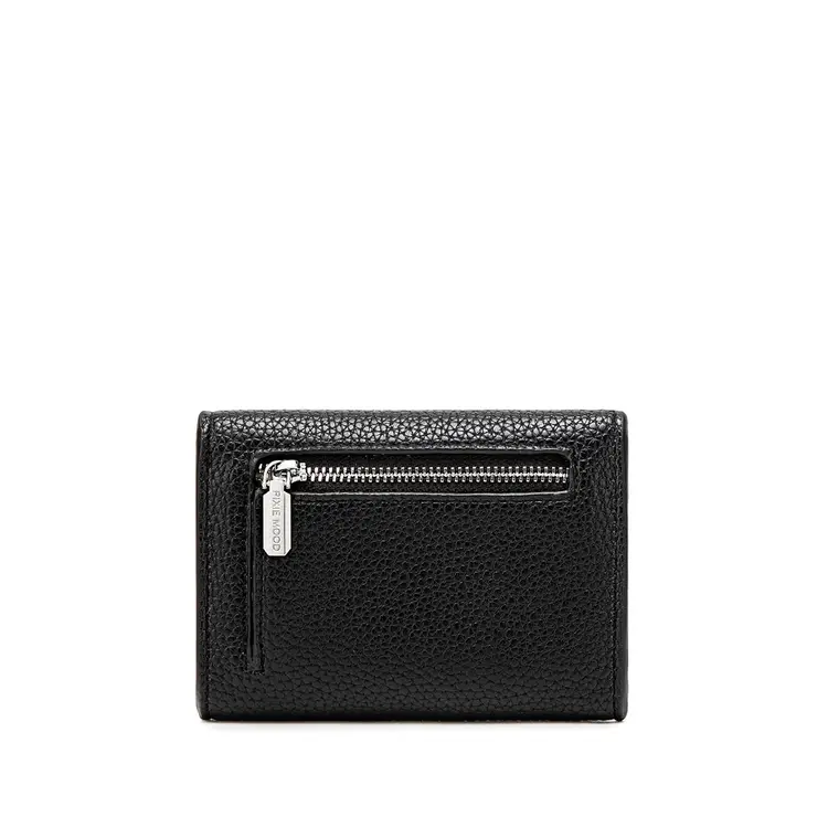 Pixie Mood MAVIS Mini Wallet Black Pebbled