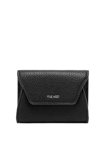 Pixie Mood MAVIS Mini Wallet Black Pebbled