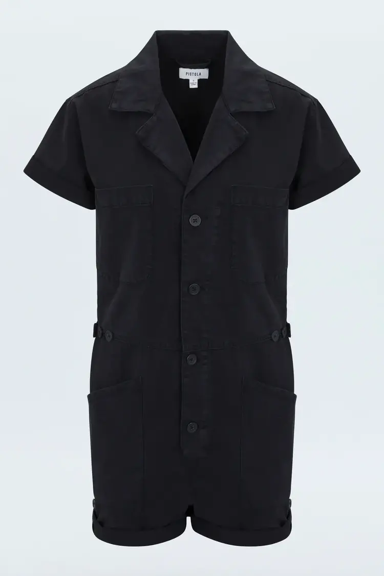 Pistola PARKER Short Romper - Fade to Black