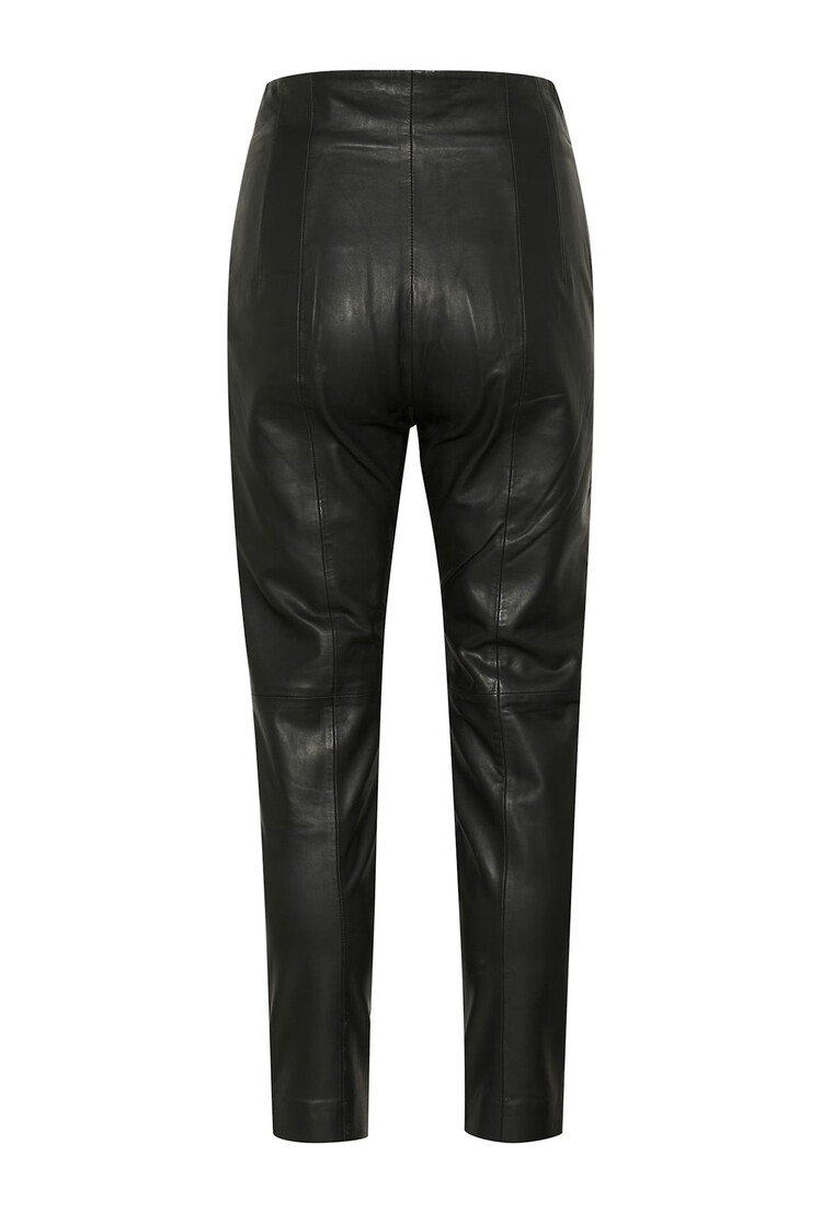 InWear Wenna Leather Trouser Black