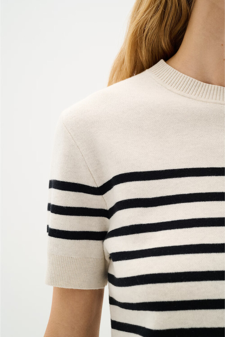 InWear Wallis Pullover Black Stripe