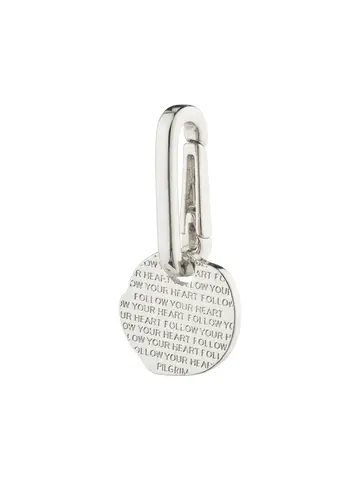 Pilgrim Jewellery CHARM Coin Pendant Silver