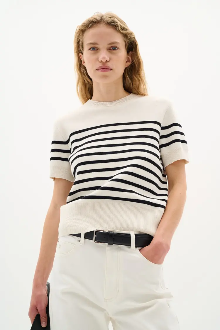 InWear Wallis Pullover Black Stripe