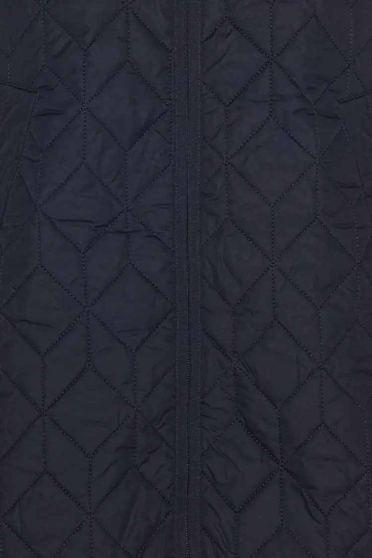 Ilse Jacobsen Padded Quilted Coat Dark Indigo