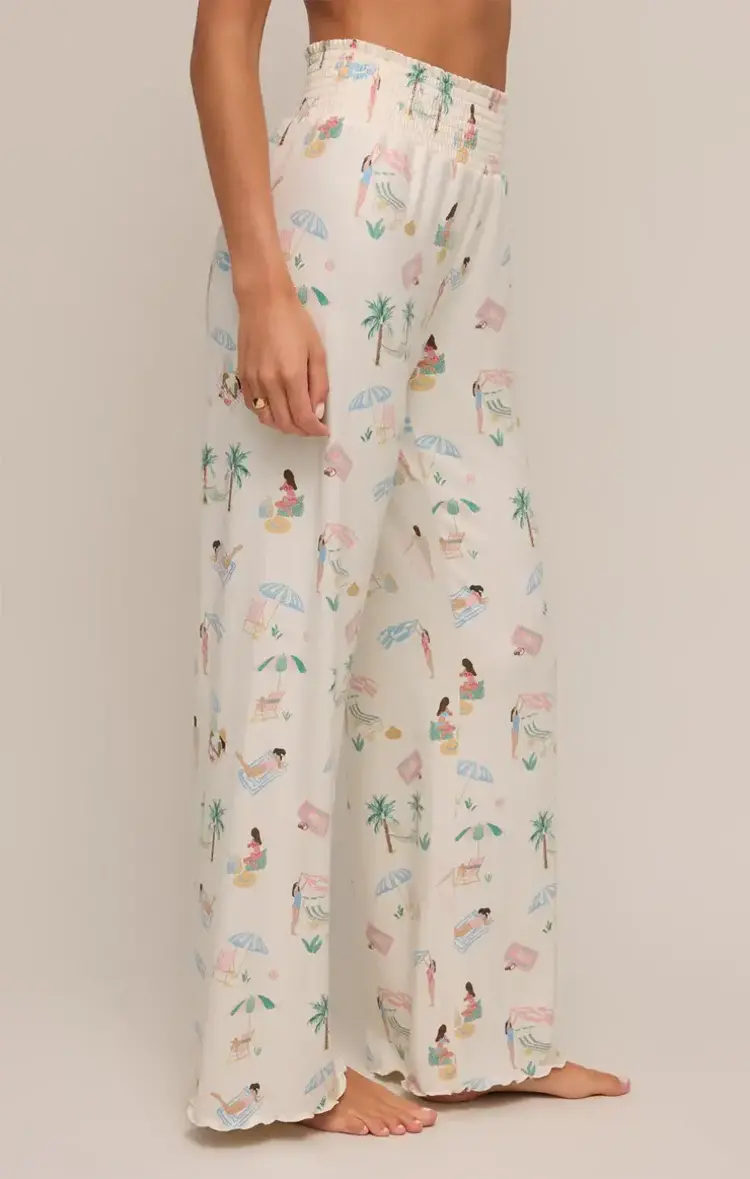 ZSupply Dawn Beach Days Pant Bone