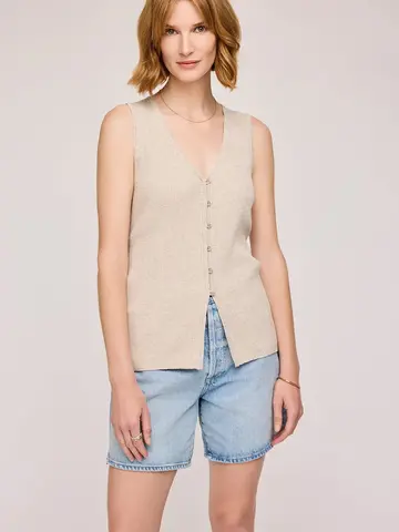 Gentle Fawn Miles Knit Tank Heather Oat