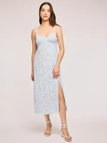 Gentle Fawn Lysandra Midi Dress Sky Floral