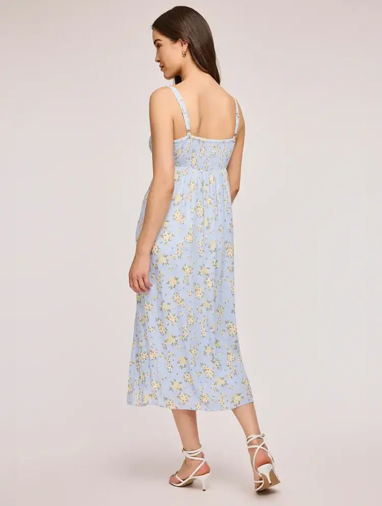Gentle Fawn Lysandra Midi Dress Sky Floral