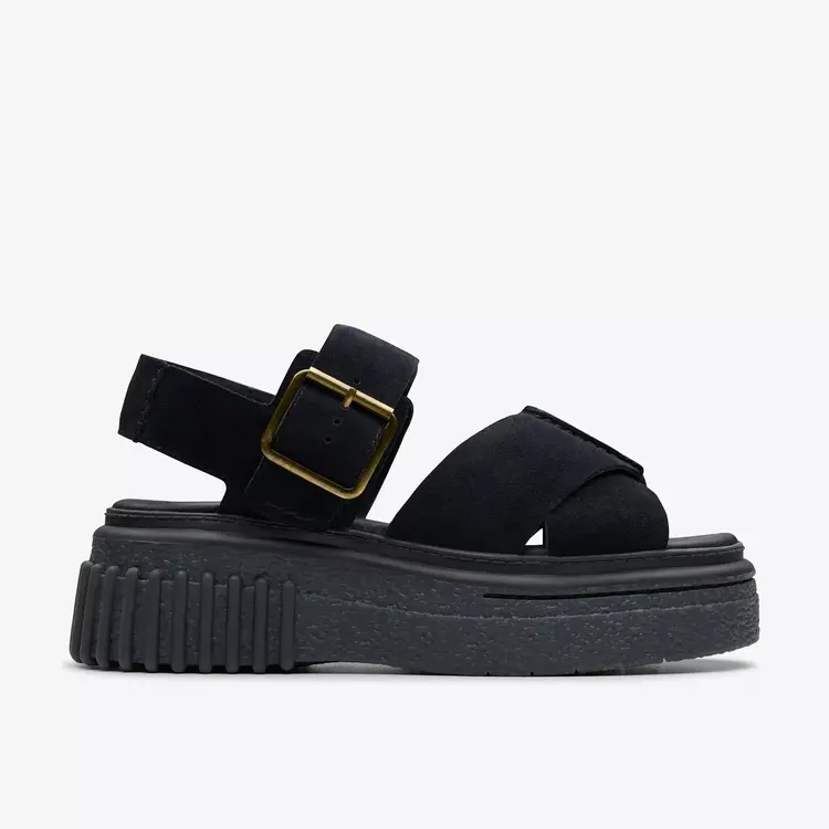 Clarks Evamar Wish Sandal Black