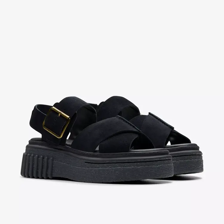 Clarks Evamar Wish Sandal Black