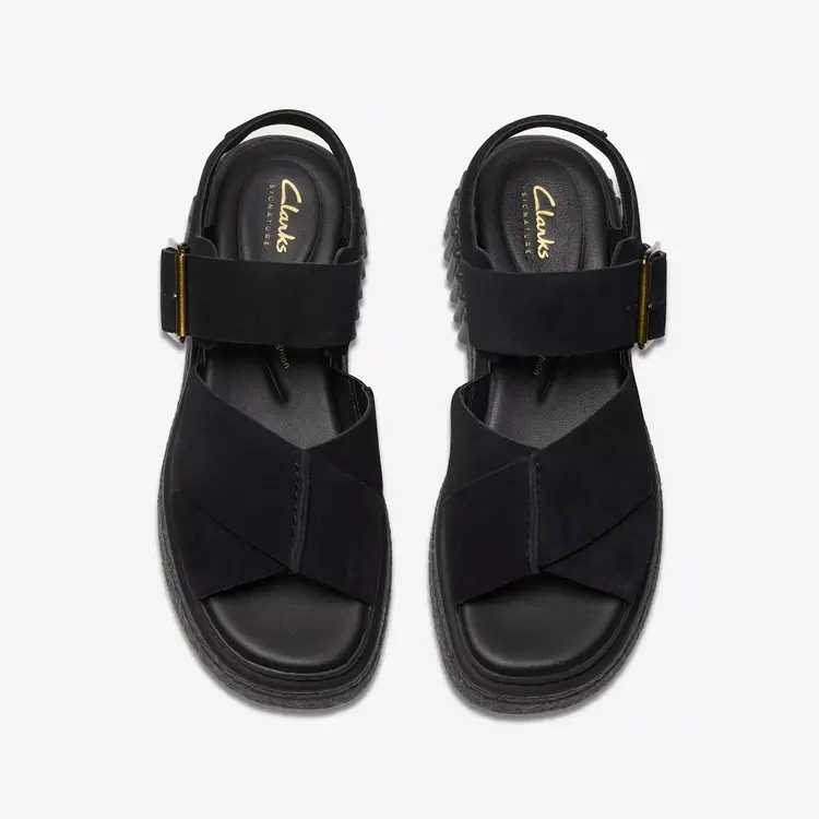 Clarks Evamar Wish Sandal Black